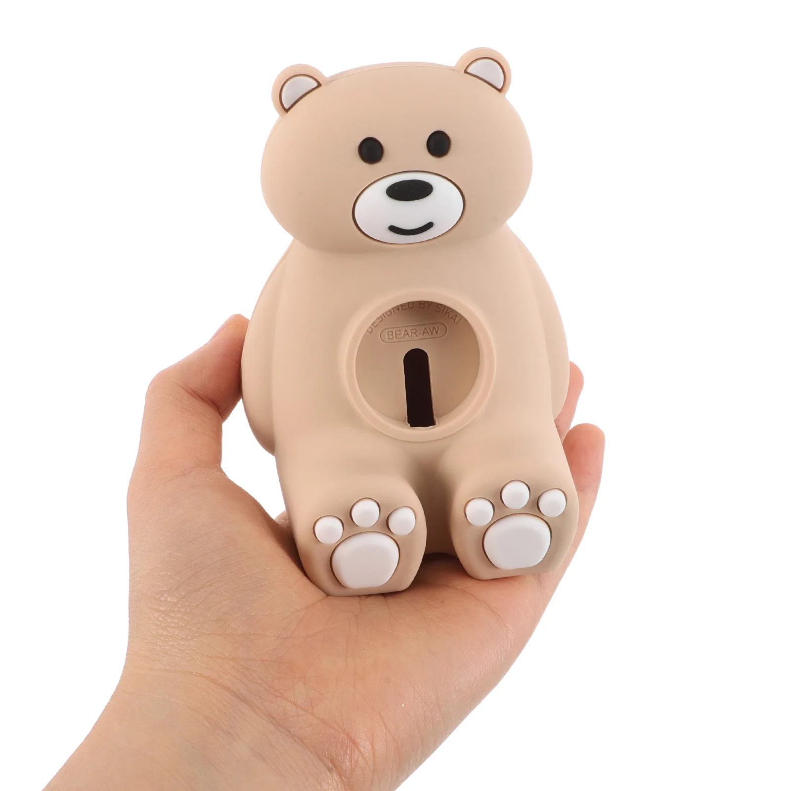

Cute Charging Stand Holder Silicone Non-Slip Desktop Tabletop Compatible Smartwatch Vertical Space-Saving Durable