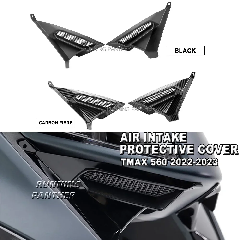 

Motorcycle Front Air Intake Epoxy Grille Beak Nose Aerodynamic Fairing Protective Cover For Yamaha Tmax 560 T-max 560 2022 2023