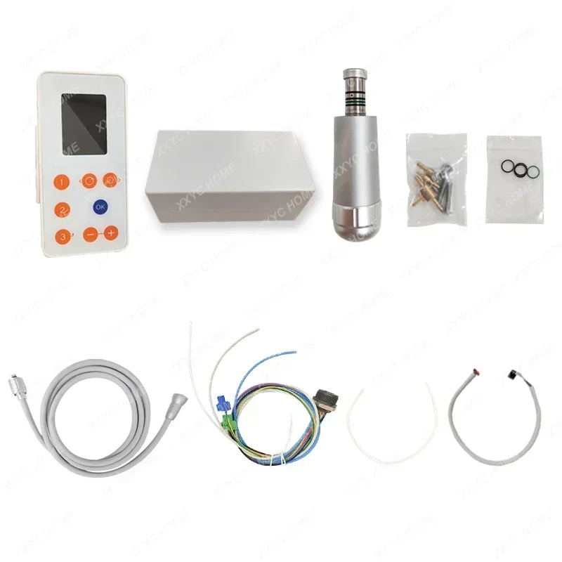 Micromotore elettrico per poltrona odontoiatrica, motore professionale incorporato a LED senza spazzole con attrezzatura per odontoiatria a spruzzo d'acqua interno
