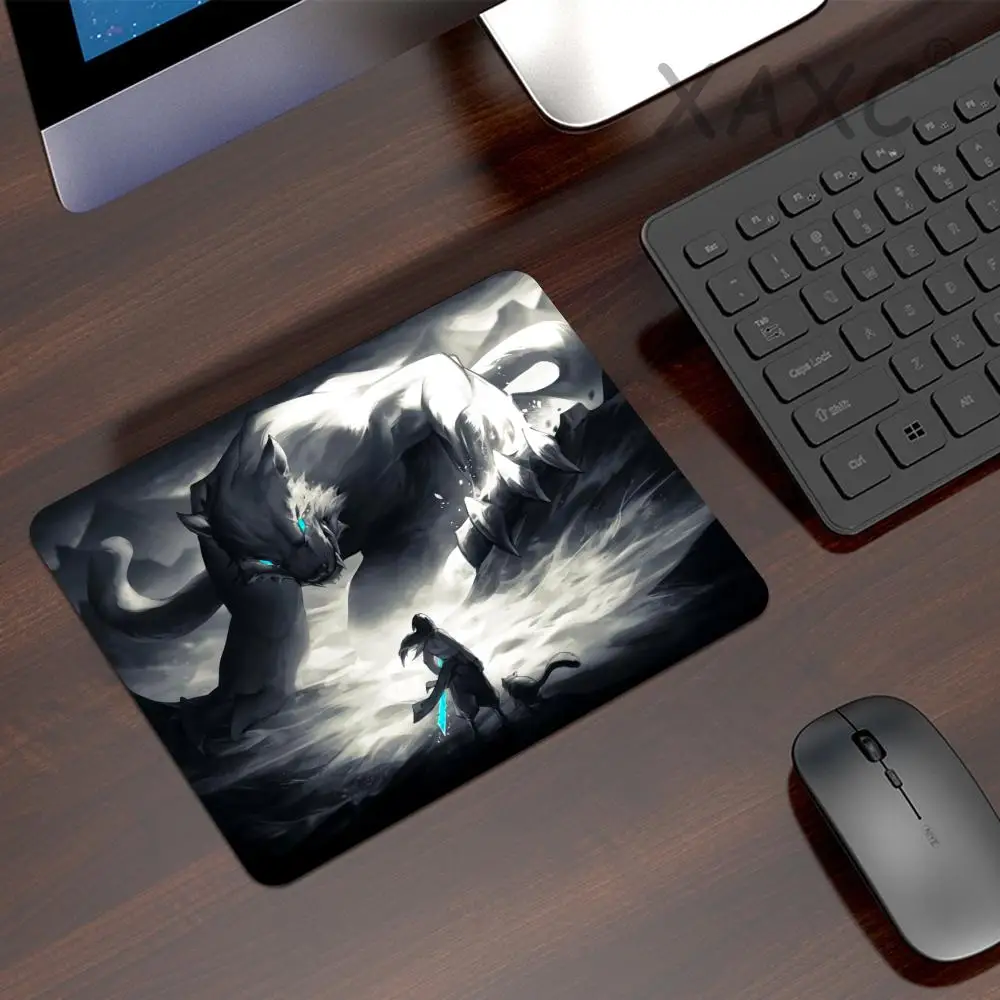 

Gaming Mouse Pad Game Professional Beast E-Sports Mousepad Gamer Balance Computer Keyboard Mouse Mat XL Locking Edge Desk Mat