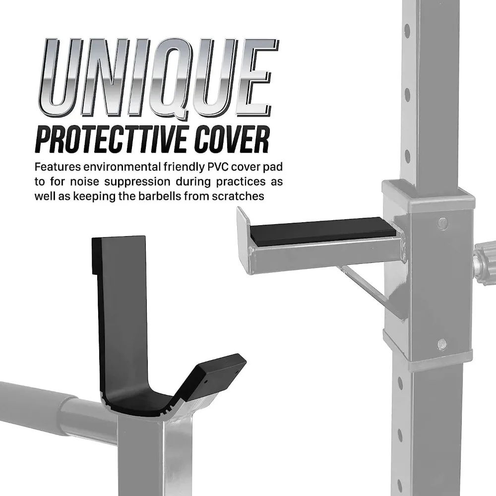 رف القرفصاء القابل للتعديل في صالة الألعاب الرياضية المنزلية مع خاصية رفع الأثقال وقضيب الغمس وميزات ضغط المقعد