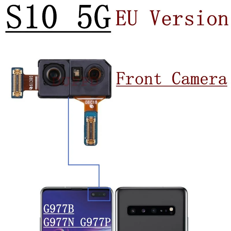 Back Rear Main Camera For Samsung Galaxy S10 5G Lite G770F /DS G977U G977N G977B G977P G977T Front Camera Part