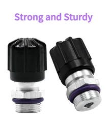 2PC High Low Side A/C Service Charge Port Air Conditioner System Ball Valve Cores Au for BMW Benz Audi VW Maiteng Kaidi Tiguan