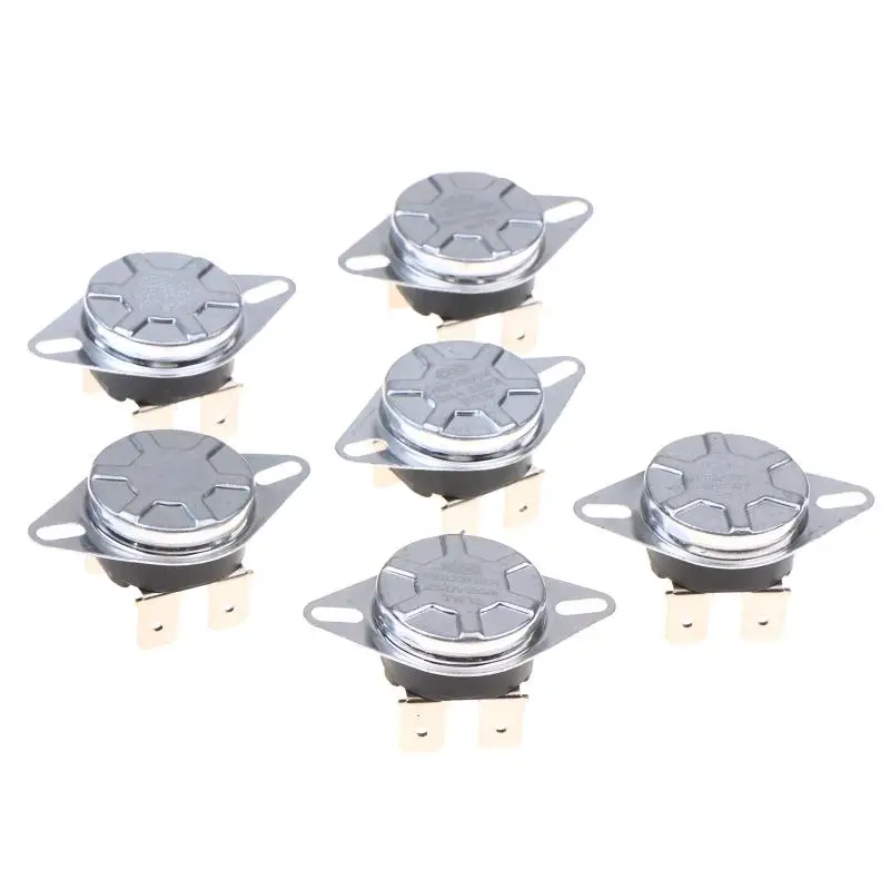 New Sale KSD302X/T 250V20A Temperature Sensor 75-95 Degrees 4Pin Bipolar Temperature Switch Manual Reset Heater Thermostat