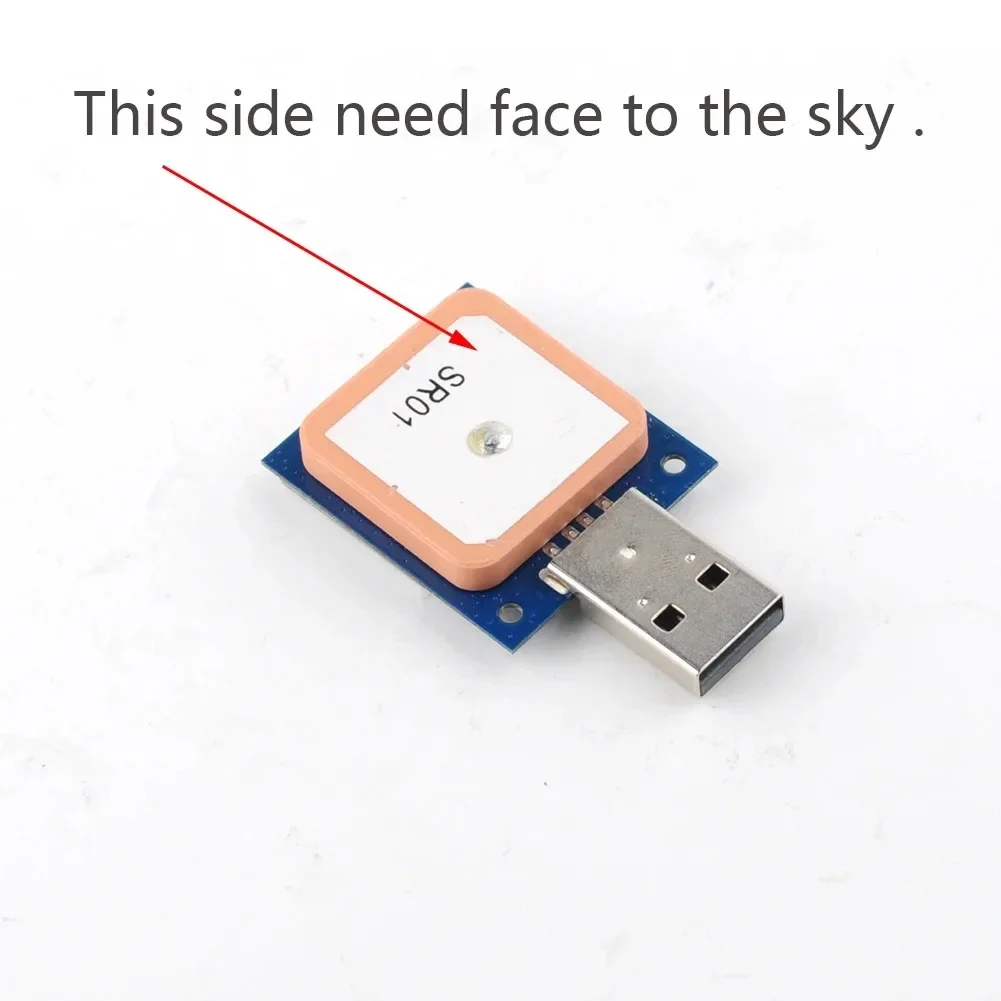2PCS UBX-M8030-KT USB GPS Module with Antenna Socket, Dual GPS/GLONASS/BeiDou Support for Arduino/Pixhawk