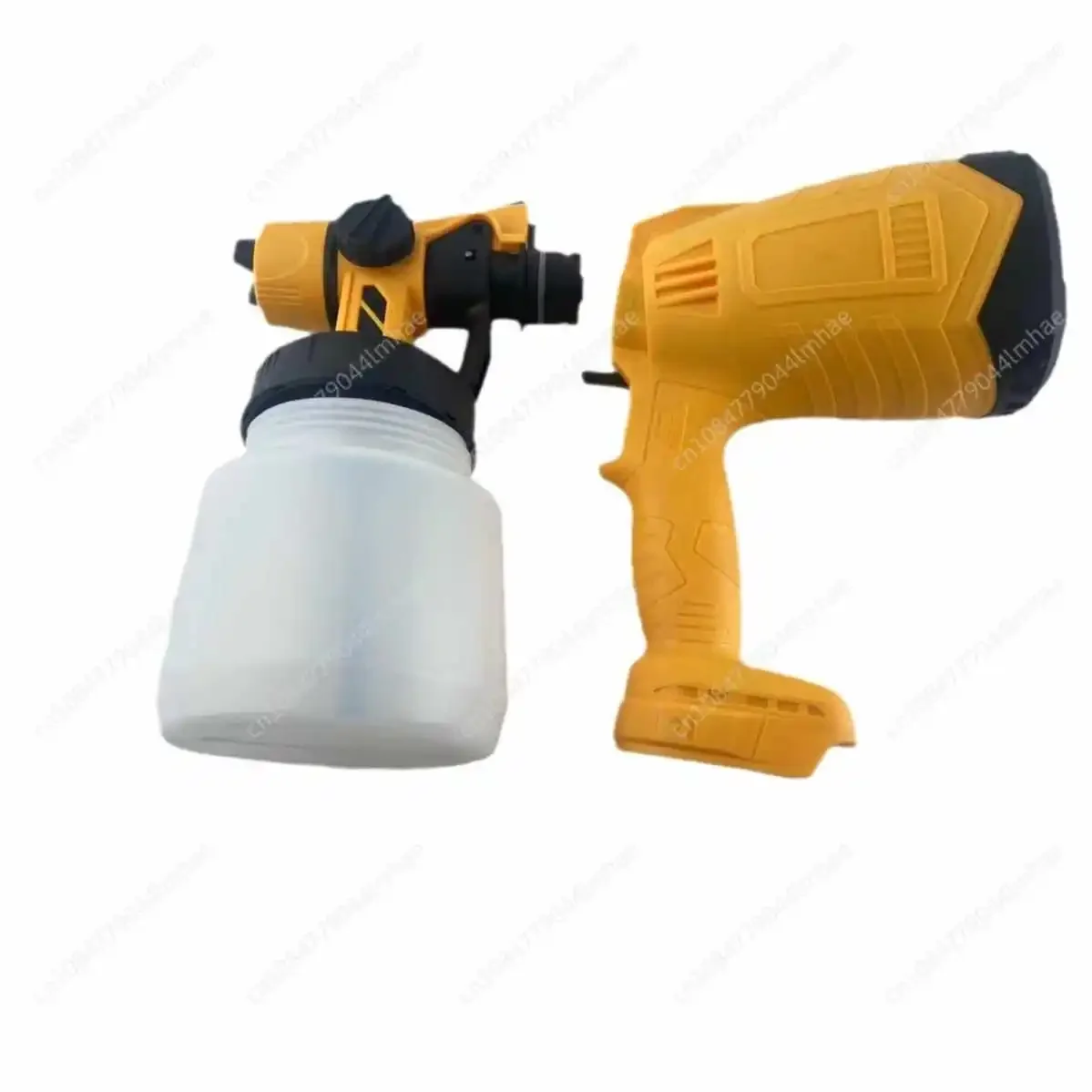 ラテックス塗装スプレーガン高圧取り外し可能リチウム電池付き新品