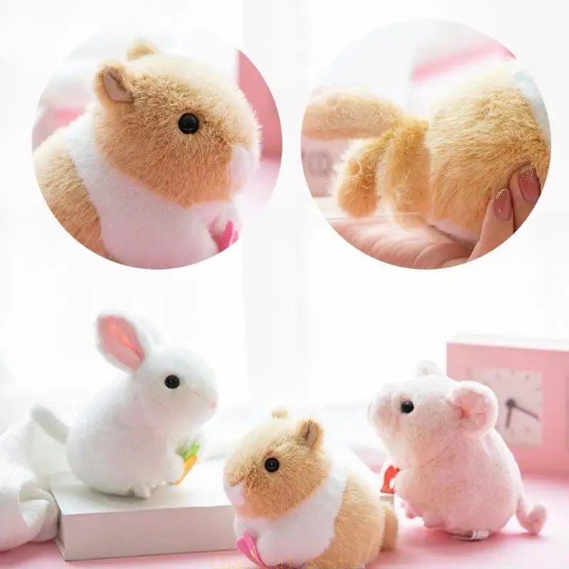 

E7CE 18CM/7-дюймовый мини-милый наводка на кукольные подарки для декора в кукол.