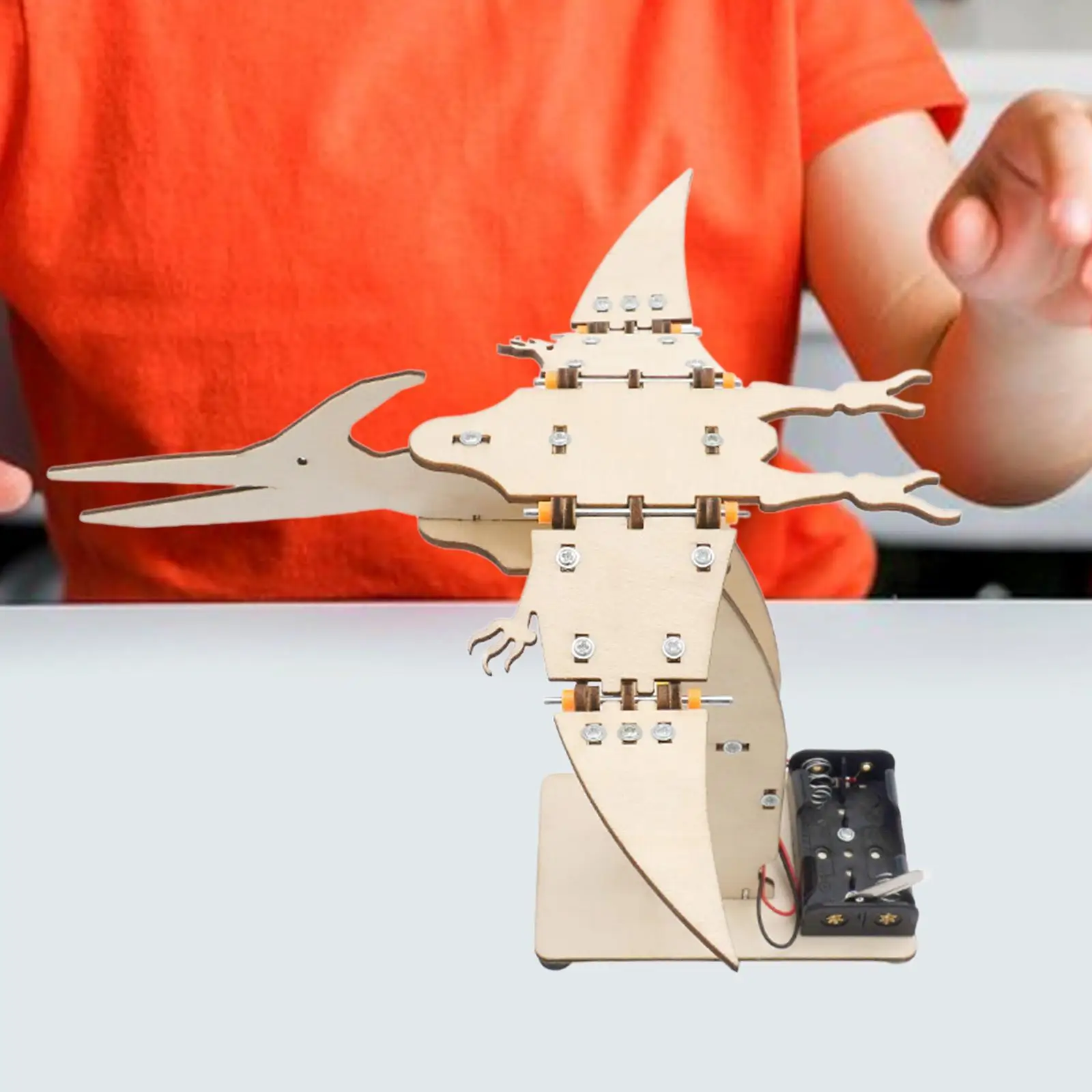 DIY الزاحف المجنح أطقم منمذجة الاختراعات الصغيرة البخار التعليم ديناصور كيت