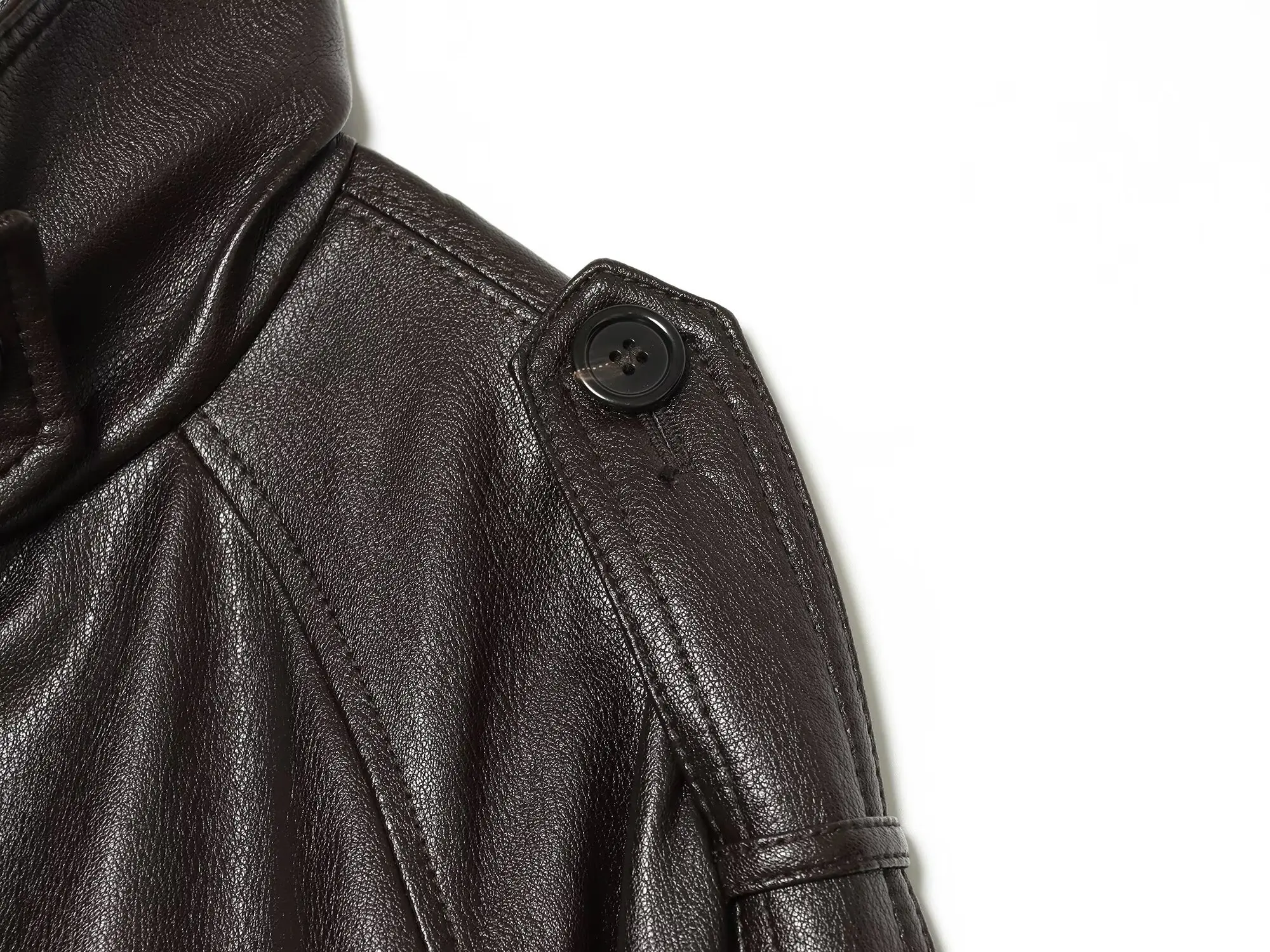 Leather Jackets Women's Pu Coat 2026 zanaban Long Sleeve Jackets Streetwear Fashion Chic Outwear Elegant Casual Loose Jackets