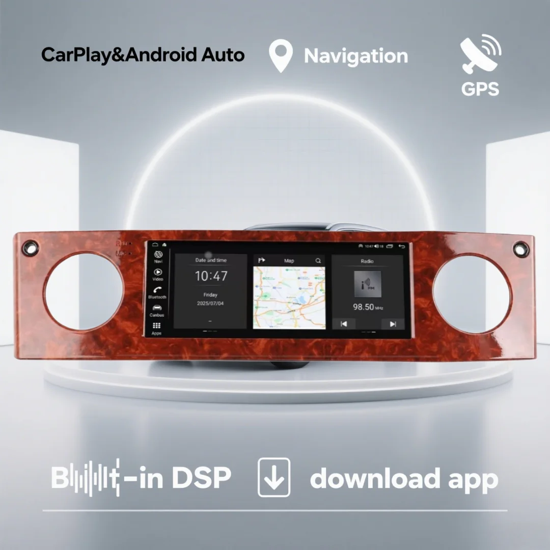 

8.8" Car Radio For Rolls Royce Phantom 2004 2005-2012 Android Wireles Carplay GPS Navigation Car Multimedia Player Auto Stereo