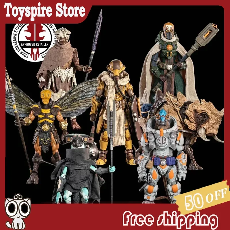 

Four Horsemen Studio Mythic Legions 1/12 Scale Action Figure Cosmic Legions Oxkrewe Book Two Harrow Zone Collectible Toy Gift