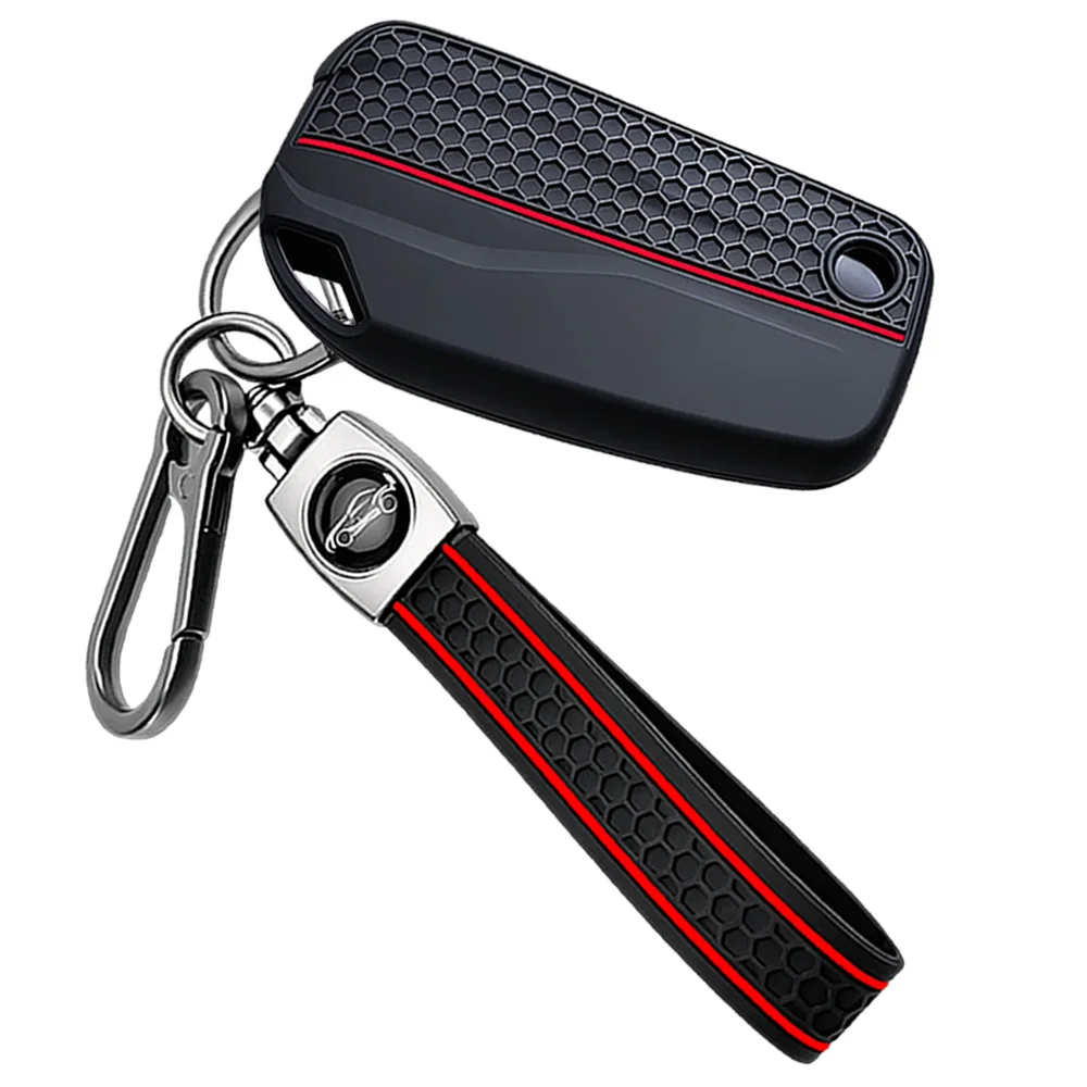 Soft Key Holder With Wrist Strap For Ducati Diavel XDiavel 1260S MTS950 MTS1260 Multistrada Monster 821 Hypermotard 950 Slim Fit