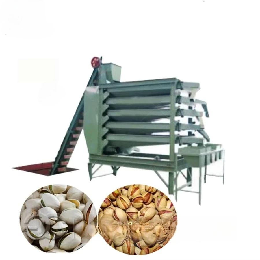 Automatic Pistachio Cracking Shelling Pistachio Peeling Machine