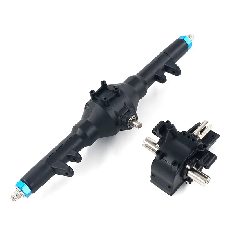 BAAA-Metal Differential Gear Front Rear Wave Box Hydraulic Transmission Box RC Car Accessories for WLtoys 12428 12423 Upgrade