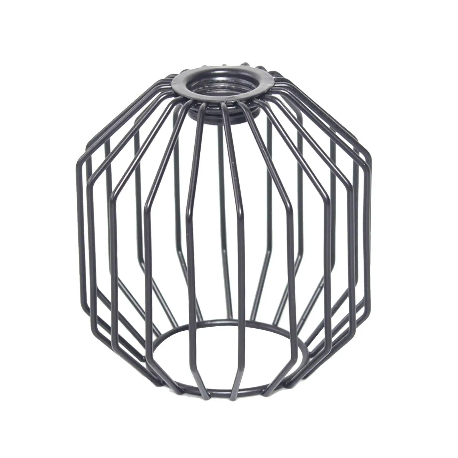 Metal Wire Lampshade Pendant Lamp Shade Practical Smooth Surface Home Decor Bedside Lamp Shade Bulb Guard for Kitchen Bedroom