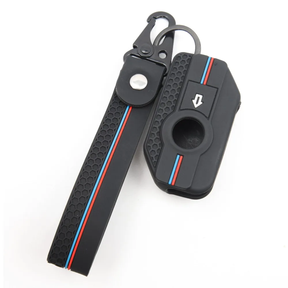 Protective Key Case For BMW R1250GS R1200GS C400X C400GT F750GS F850GS F900R F900XR K1600B K1600GT R1200RS with swivel clip