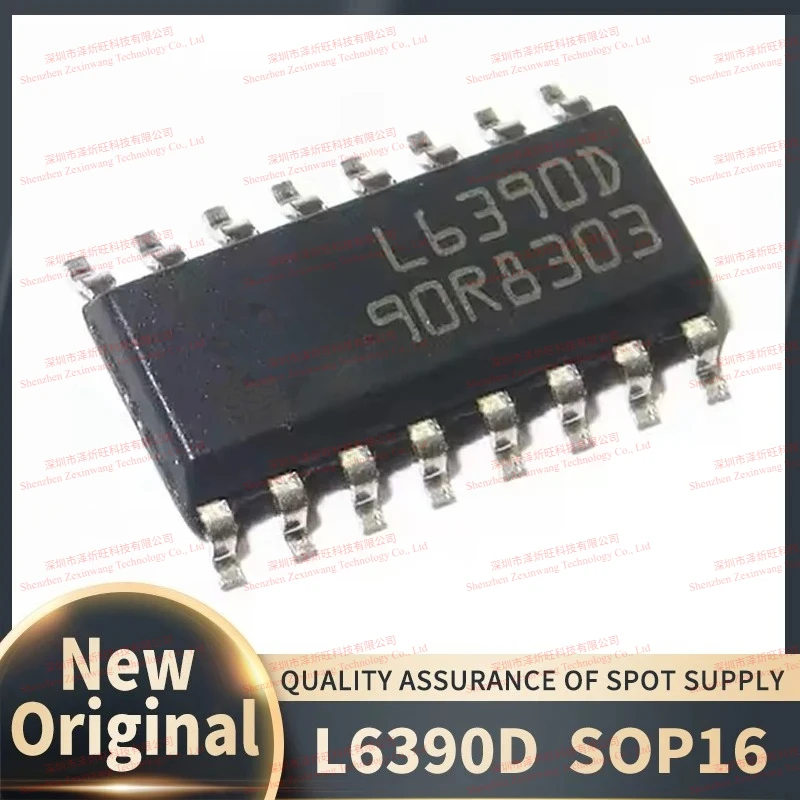 (10Pcs-20Pcs/Lot)  100% New Original L6390 L6390D L6390DTR  SOP-16 Chipset