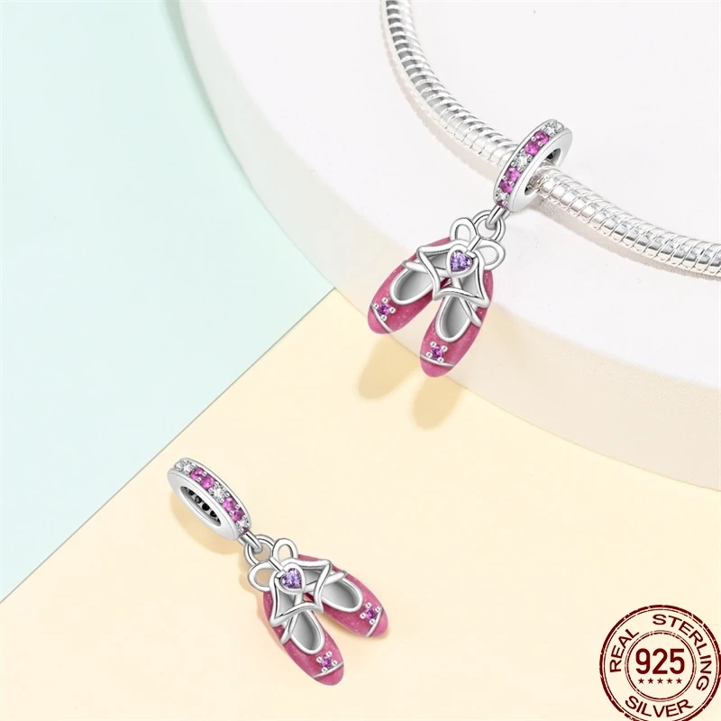 925 Sterling Silver Unicorn Magic Mirror Series  Rainbow Cloud Fantasy Colored Charm Bead Suitable Fit Pandora Original Bracelet