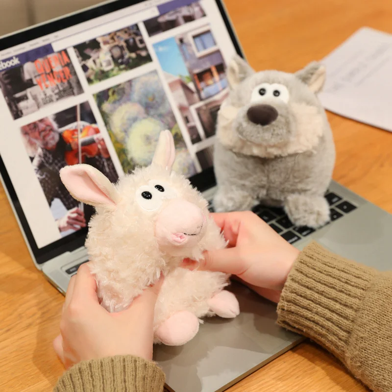 

Cute Forest Animal Series Plush Kawaii Dwen Dwen Doll Fox Sheep Wolf Bear Animal Toy Lovely Pillow Soft Gift Kids Friends