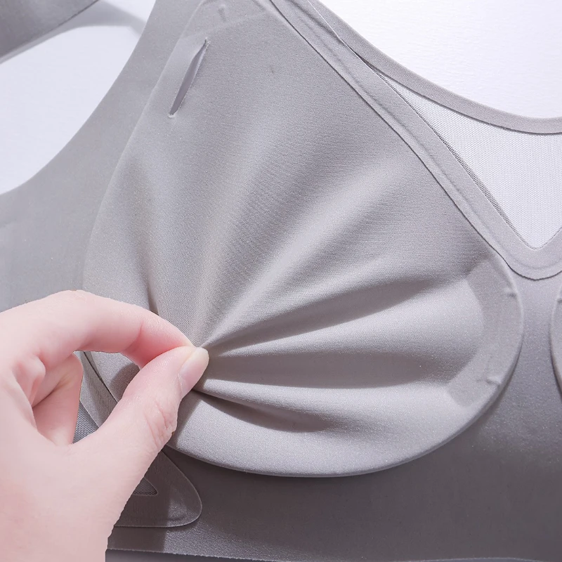 Plus Größe Bh Nahtlose Bhs Für Frauen Unterwäsche Dame Sexy Drahtlose Atmungsaktive Büstenhalter Push-Up Anti-schlaffe Bhs