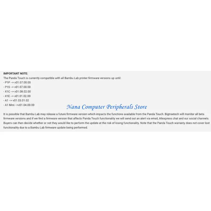 

F68C Panda Touchs Screen 5-дюймовый цветной экран с беспроводным управлением для лаборатории P1