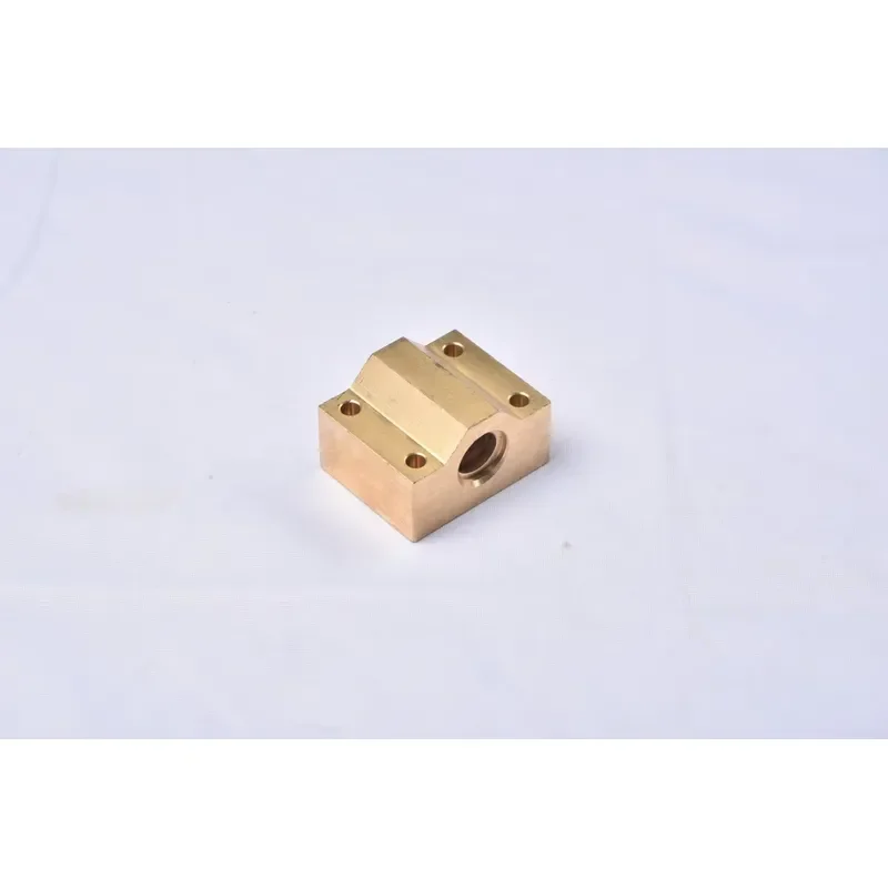 Wide Block Trapezoidal Lead Screw Nut | TR10 to TR32 Metric Sizes