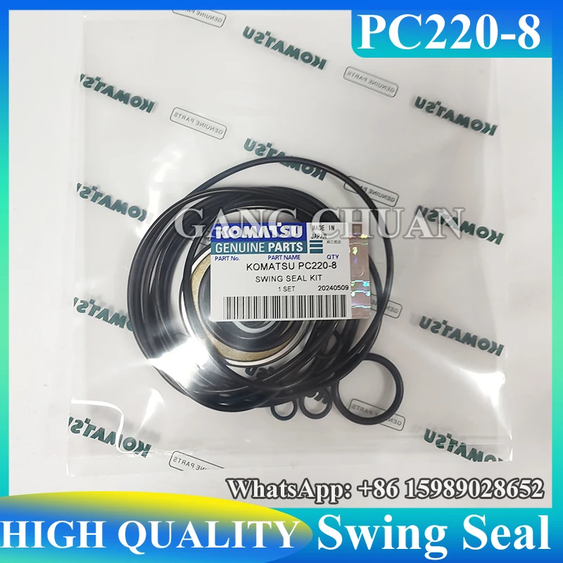 PC200-8 PC220-8 Swing Motor Seal Kit For Komatsu PC200 Excavator hydraulic cylinder Seal kit