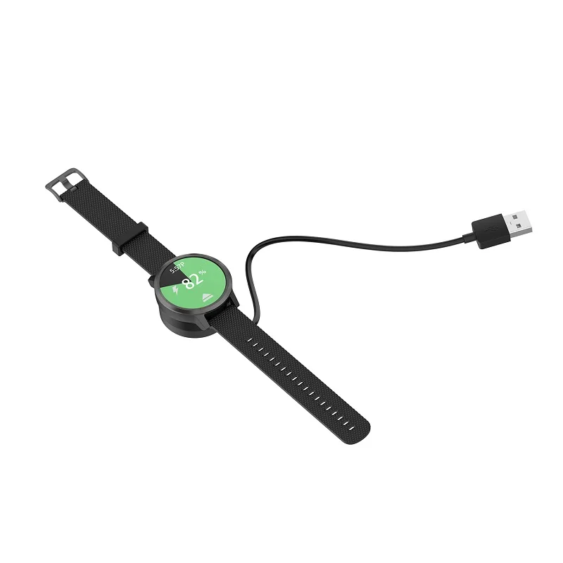 USB-A Charger Dock for Garmin Vivoactive 3 4 5 / Fenix 5 5x 6S 6X 7S 7 8 / Venu 3S/ Sq Music Charging Stand Station Date Cable