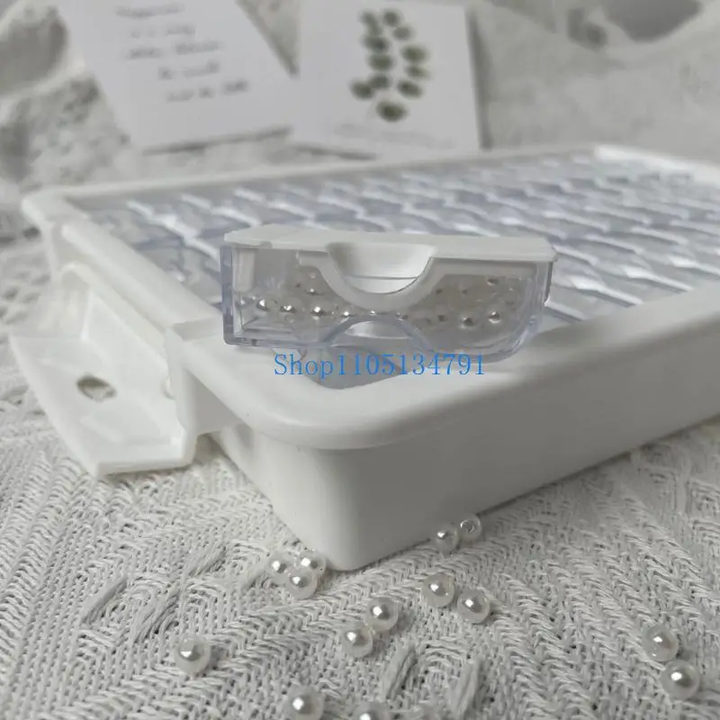 98km Sturdy Bead Storage Set with Individual Sections for Hobbyists and Professional
