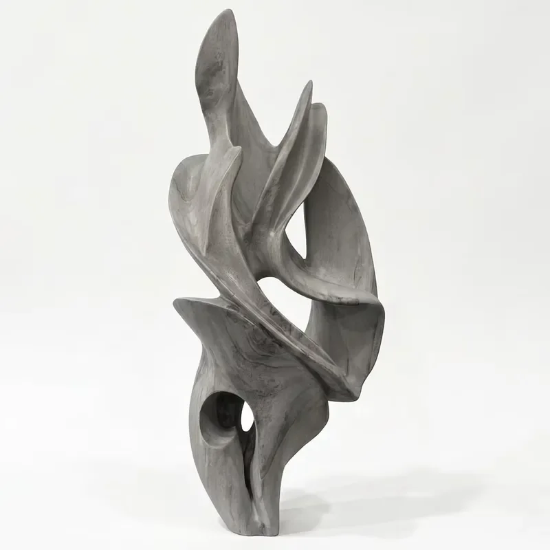 Modern decorative arts handmade environmentally friendly wood carvings, still life patterns, tabletop living room decoration