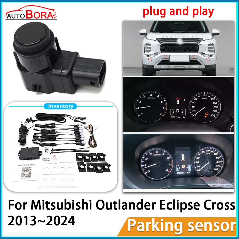 

AutoBora Original OEM Parking Sensor Assistance Backup Radar Buzzer System for Mitsubishi Outlander Eclipse Cross 2013~2024