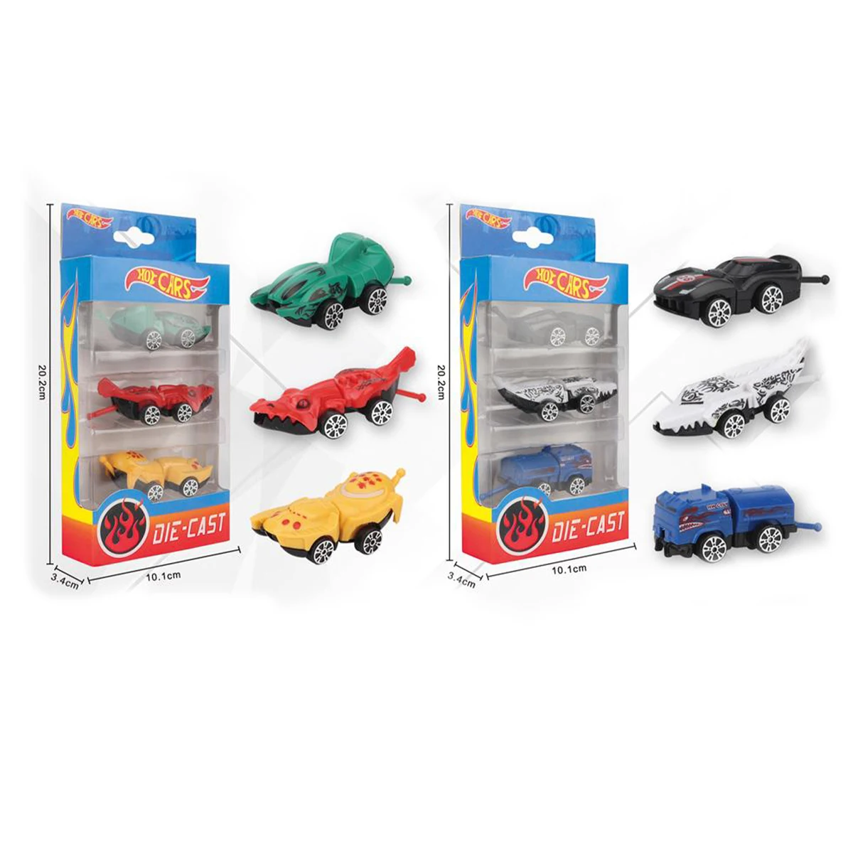 Best-saling 1/64 Hot Slide Wheels 3pcs Diecast Alloy Toy Cars for Children