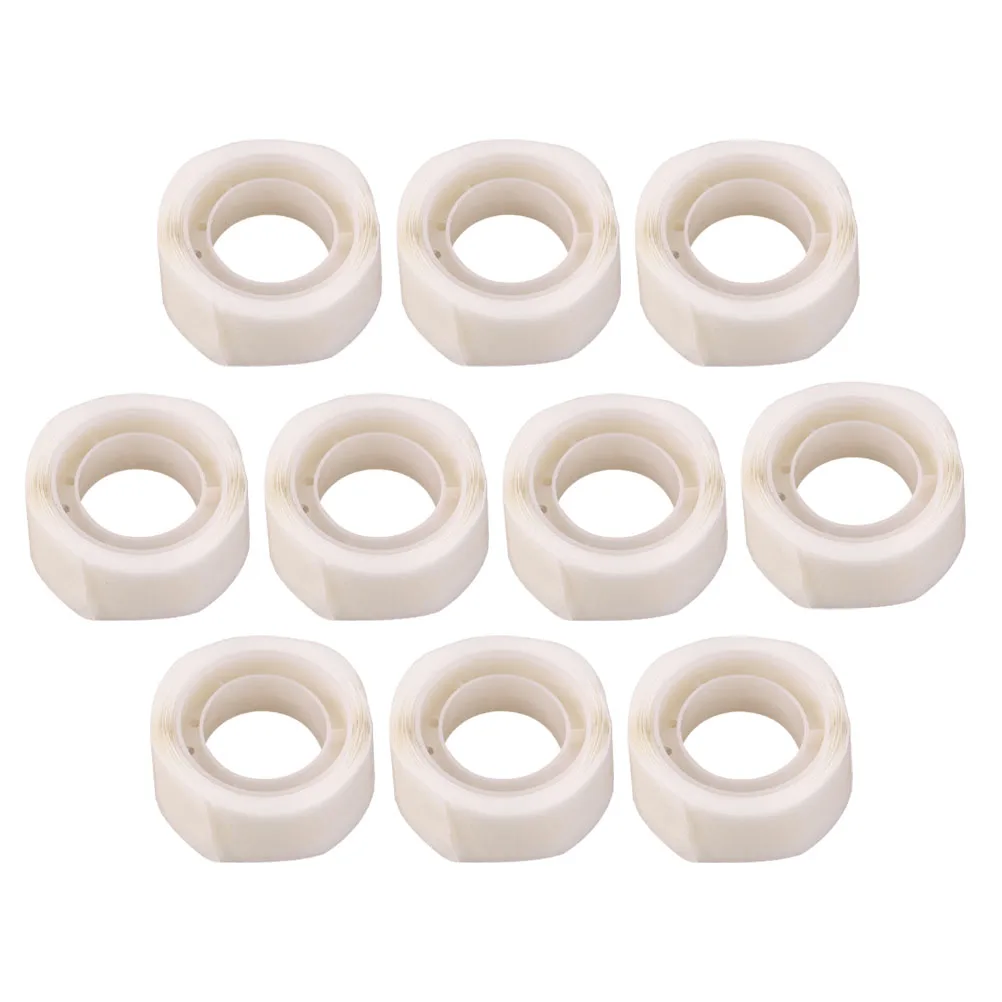 

10 Rolls Party Celebration Balloon Double Sided Adhesive Dots Removable Glue Points Clear Craft Sticky Dots Decoration Labels