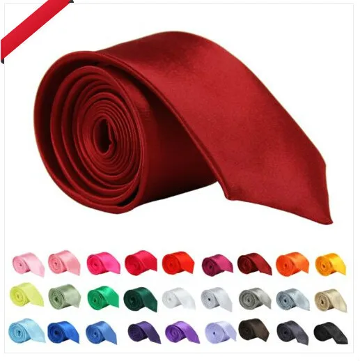 Han Ban small tie, solid color student casual narrow tie, colored Ding tie, men's tie