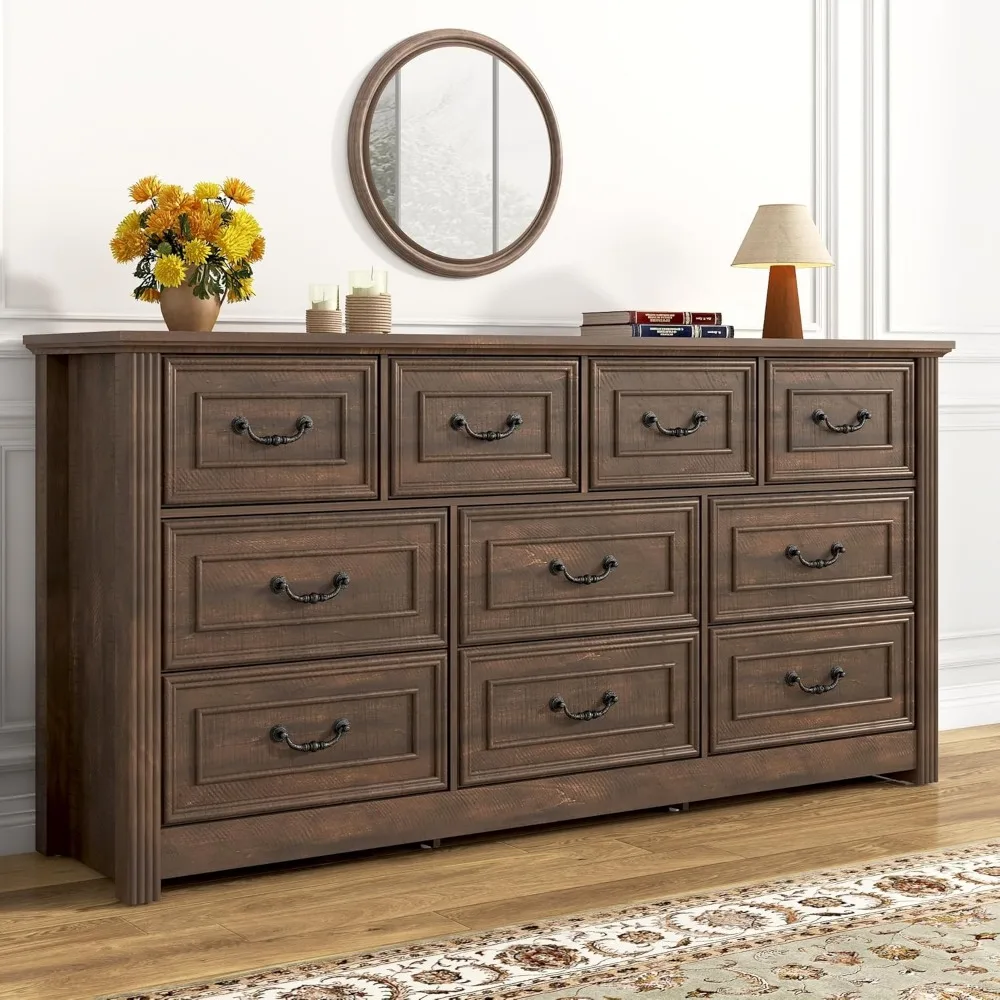 10 Drawer Dresser F…
