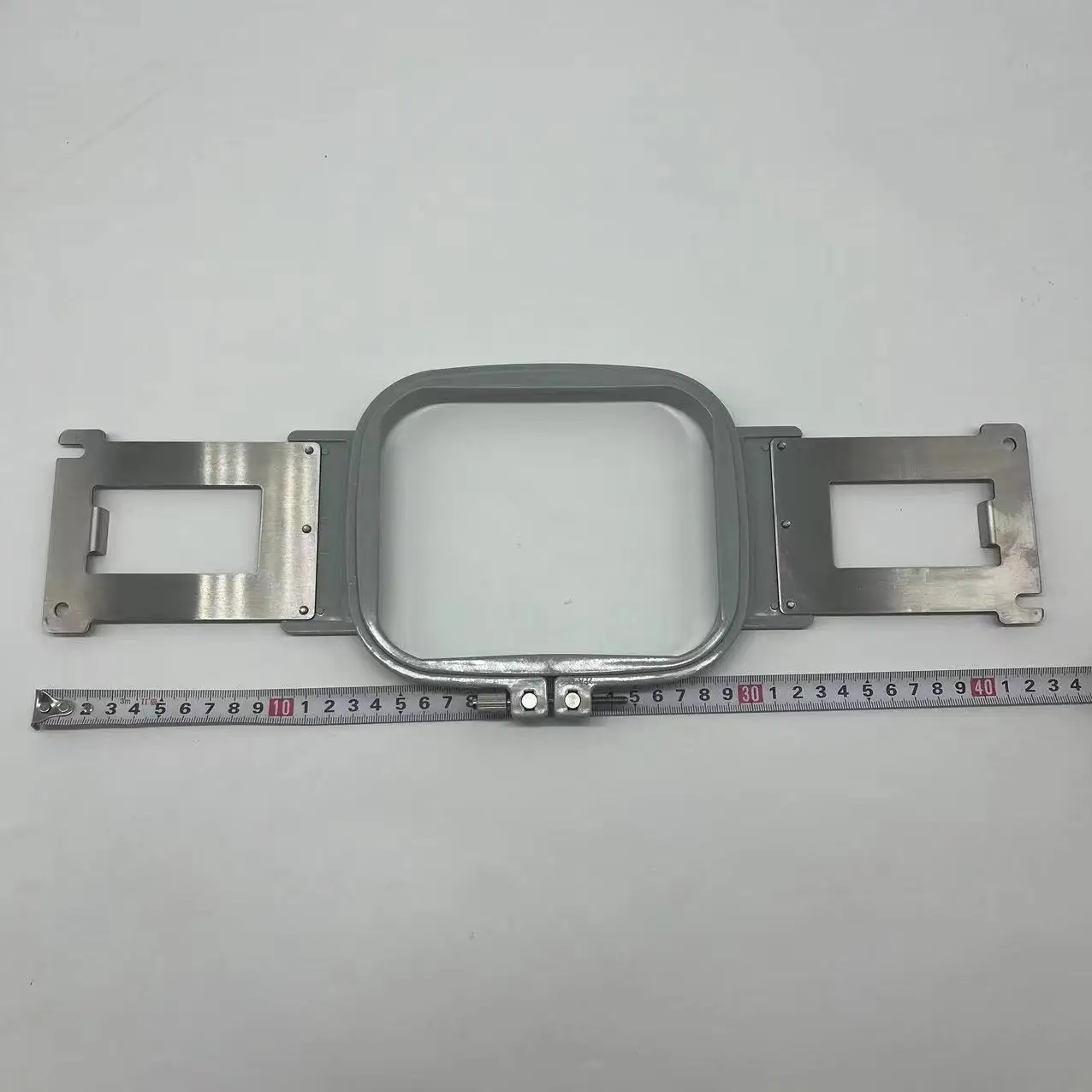 حار بيع 100x100mm شقيق التطريز الإطار التطريز الأطواق النايلون عبر غرزة هوب