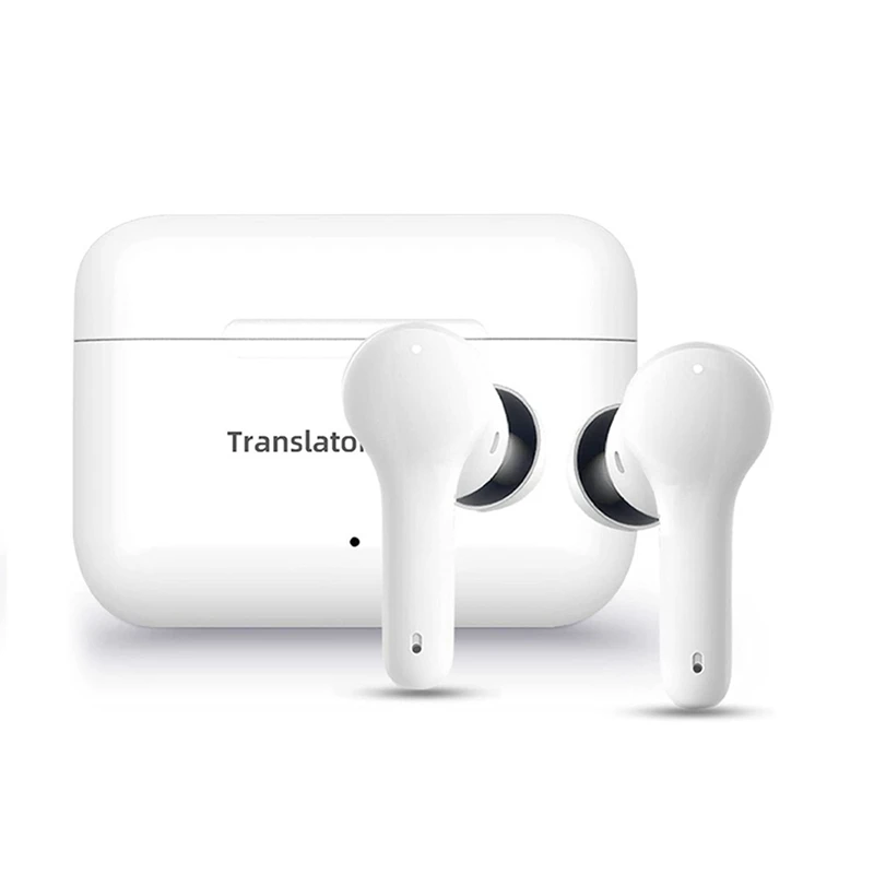 

New M6 Translation Headphones 127 Languages Instant Translate Smart Voice Translator Wireless Bluetooth Translator Earphone