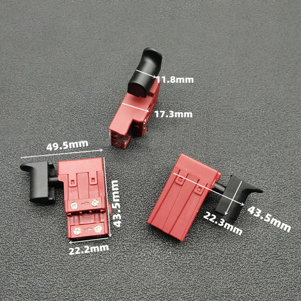 

Electric Switch 4.2 X 1.7 X 5cm Trigger 1pc Button DPST For FA2-6/2W5 Hammer Non Lock Plastic Rotory Hammer Tool