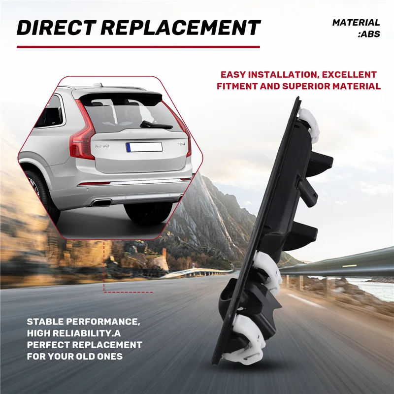 31462146/31675542/31675543 รถ Trunk สวิทช์ Trunk ฝาครอบ Handle สําหรับ Volvo XC90 XC60 -T61C