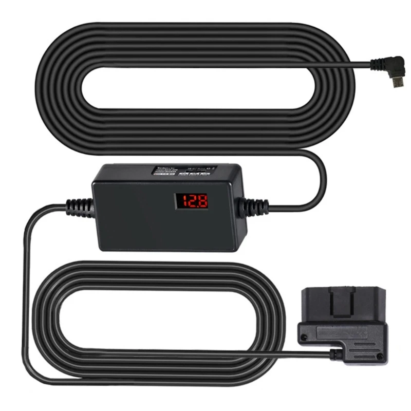대시 카메라 obd 용 obd 전원 케이블 usb c/usb 어댑터 12-24 v ~ 5 v 3a obd dropship