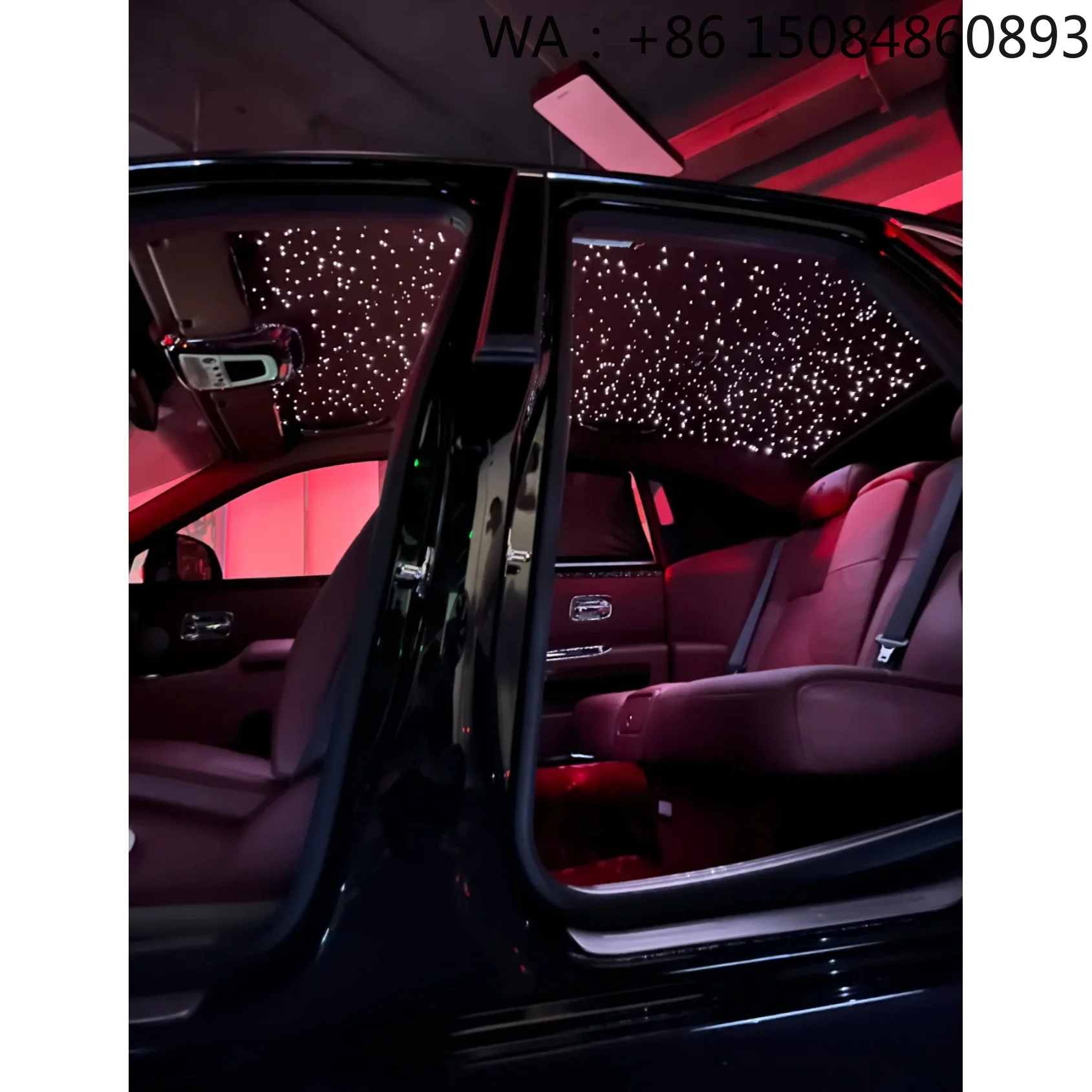 Ultra Thin Flexible LED Strip Light 12V Car Interior Starry Sky Atmosphere Retrofit Upgrade Lighting