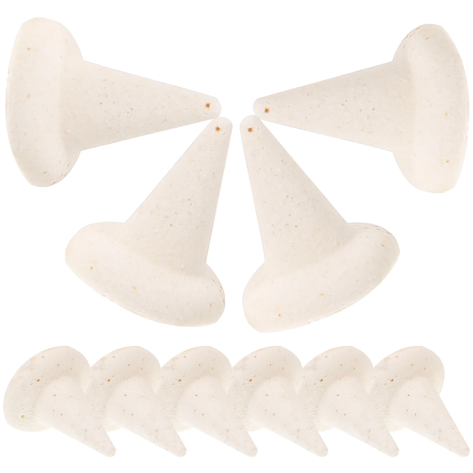 

10 Pcs Refractory Gasket Pottery Support Nail Ceramic Firing Small Kiln Nails Aluminum Oxide Crafts Tools