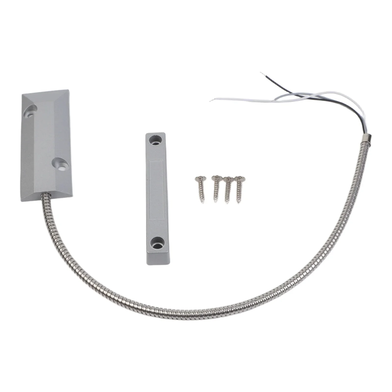 Zinc Alloy Built Garage Door Reed Sensor For Continuous Monitoring Of Gate Status In Retail Stores And Warehouses