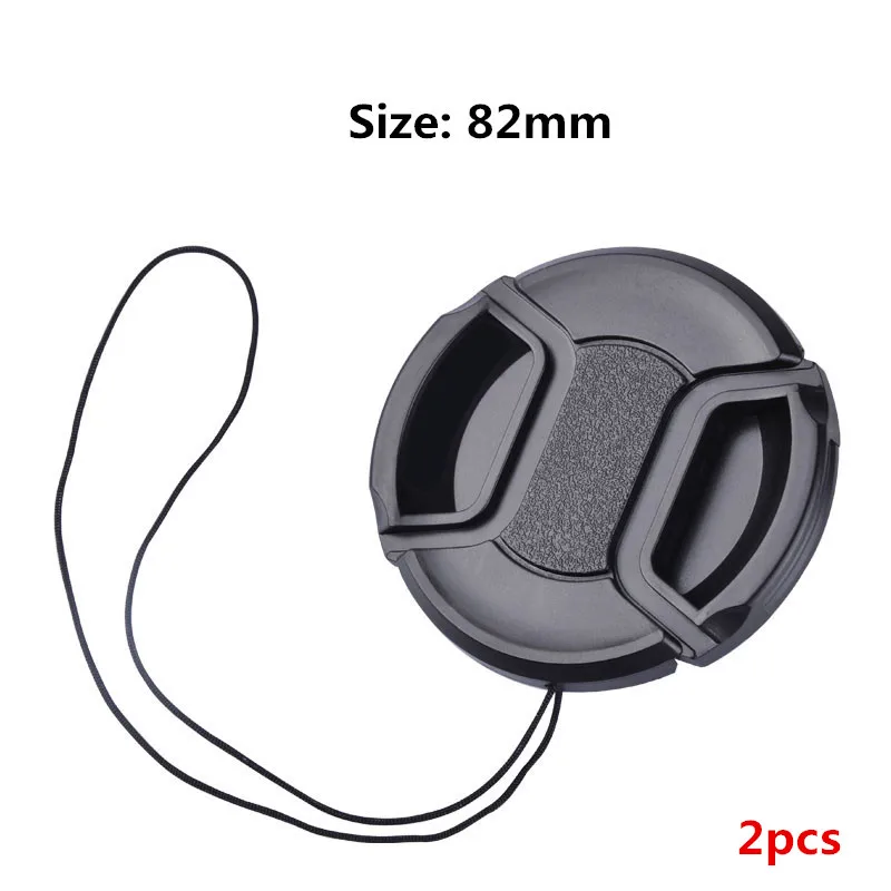 Camera Lensdop Hoogwaardige 40.5mm 49mm 52mm 55mm 58mm 62mm 67mm 72mm 77mm 82mm Snap op Front Lensdop voor Camera