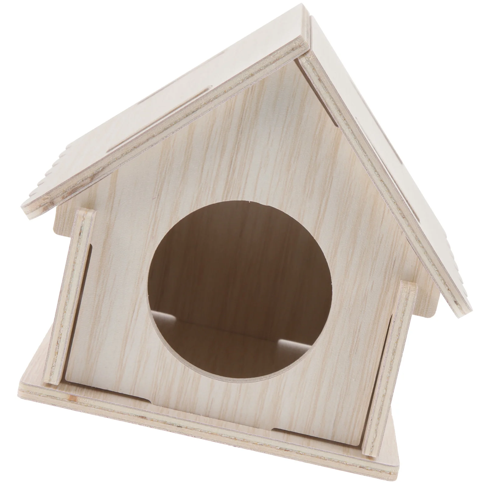 

Multi-storey Small Animal Mechanism Wooden House Hamster Toy Guinea Pig Toys Habitats Chinchilla Hideout Hamsters Animals