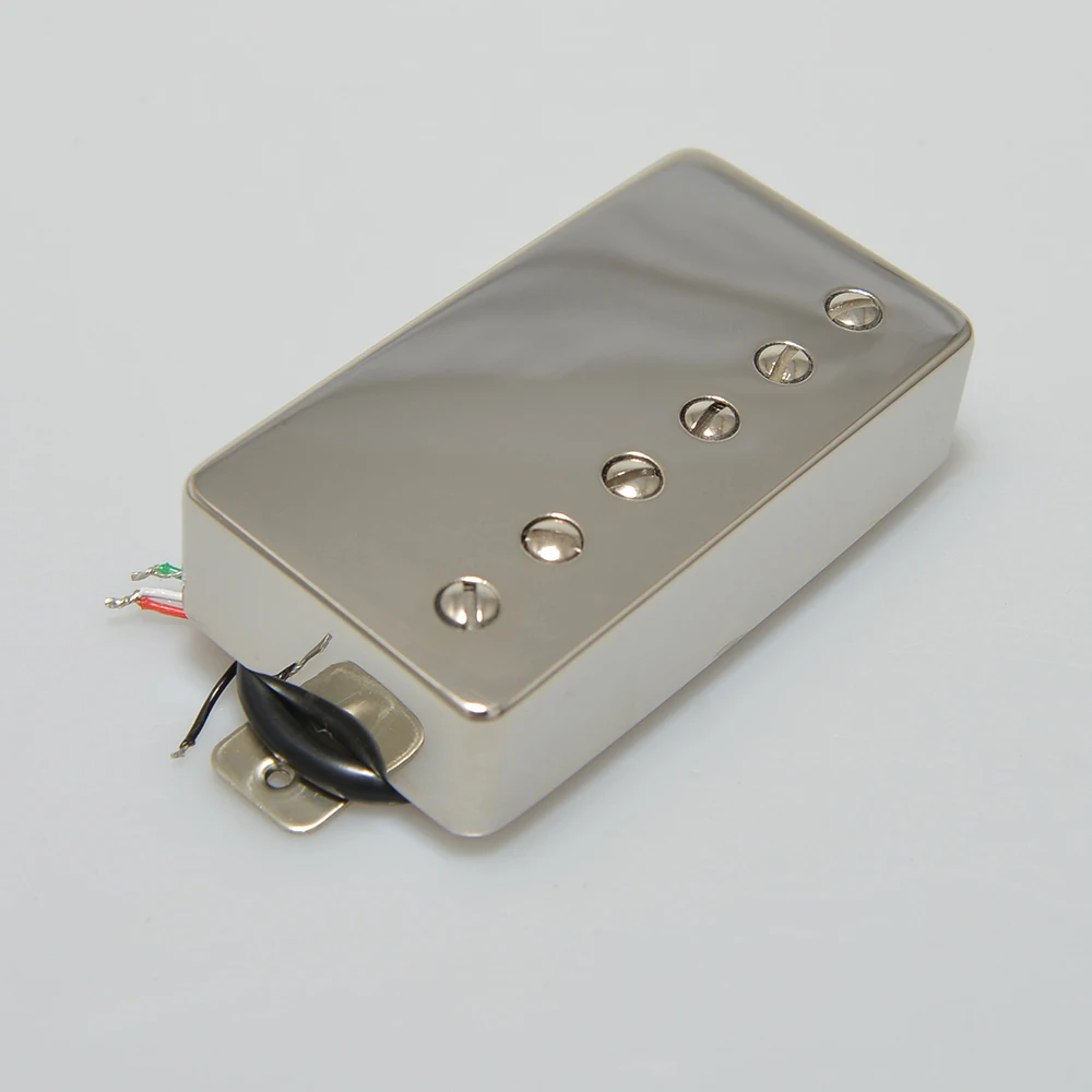 Przetworniki do gitary elektrycznej SH2n SH4 Humbucker Pickup 4C niklowo-srebrny pokrowiec Jazz JB Humbucker Pickup