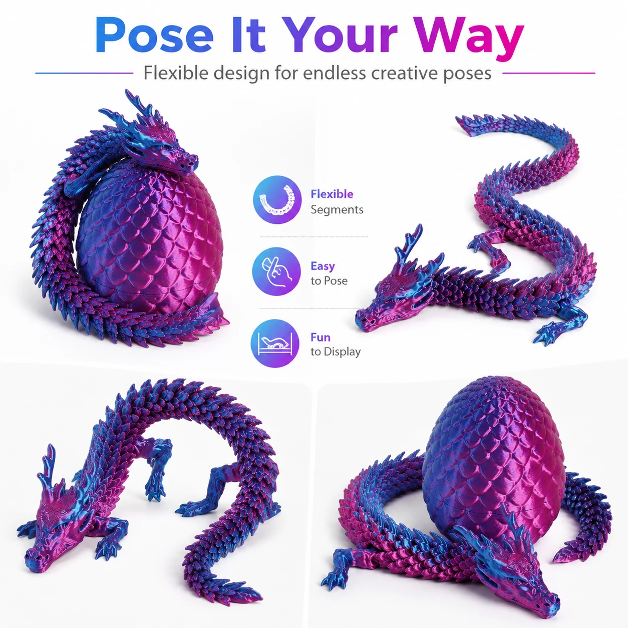 Giocattolo a sorpresa Drago Ci - Unique Art Craft recensione e prezzo