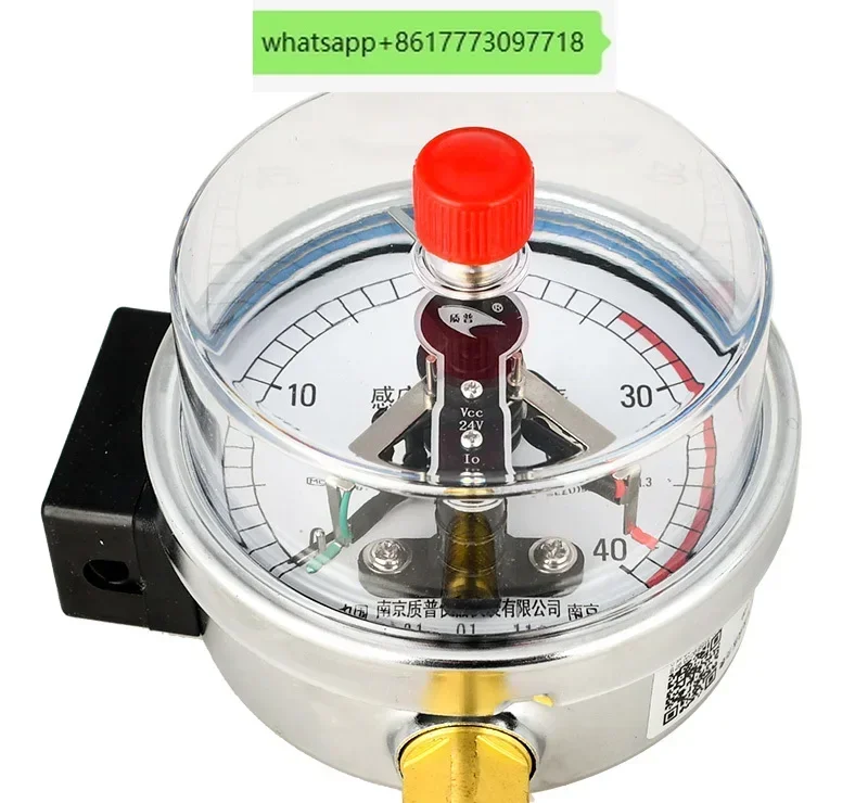 YXCHK100 Induction Switch Electric Contact Pressure Gauge for Filter Press