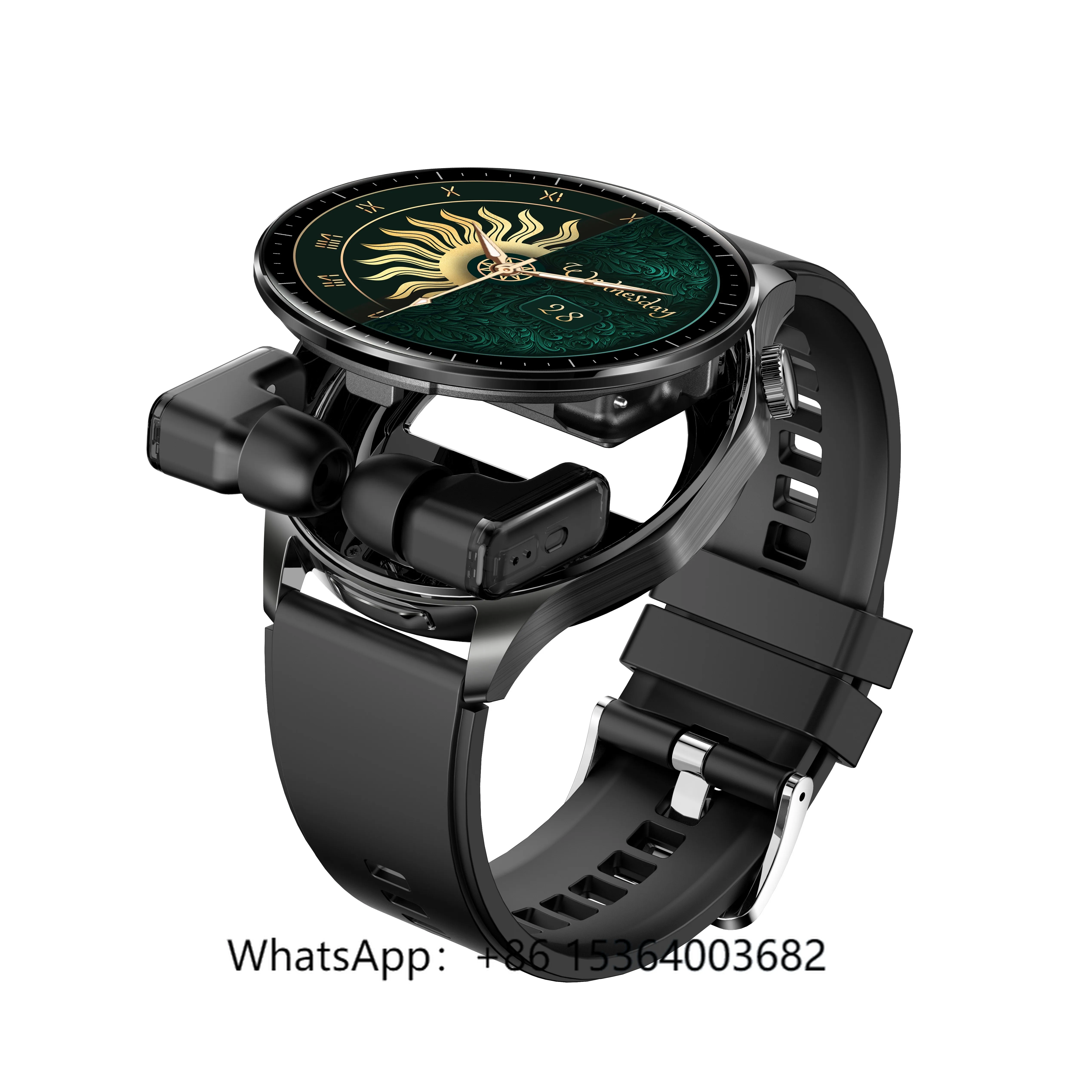 

2025 Hot Sale Reloj Intelligent T98 TWS Earbuds Smart Watches with 2 in 1 Earphone BT Call Dial Call Fitness Watch