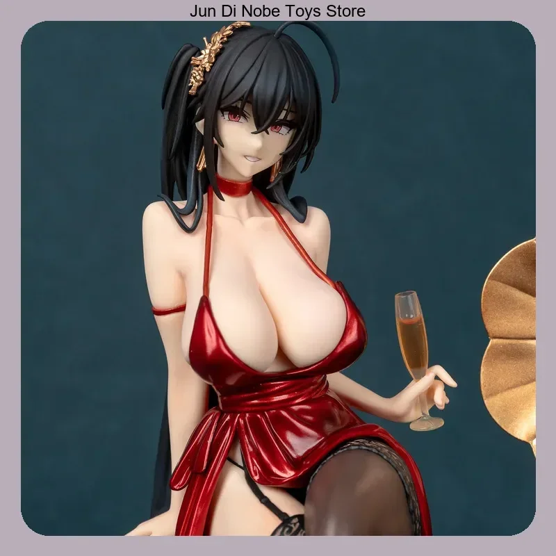 

22cm Taihou Evening Dress Sitting Pose Anime Figure Model Statue - Collection Desktop Decoration Ornament Toys Gifts